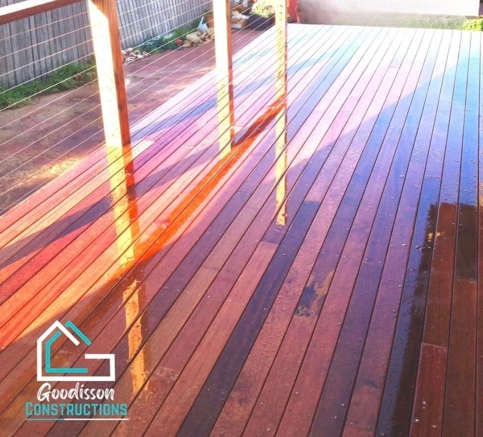 Merbau decking