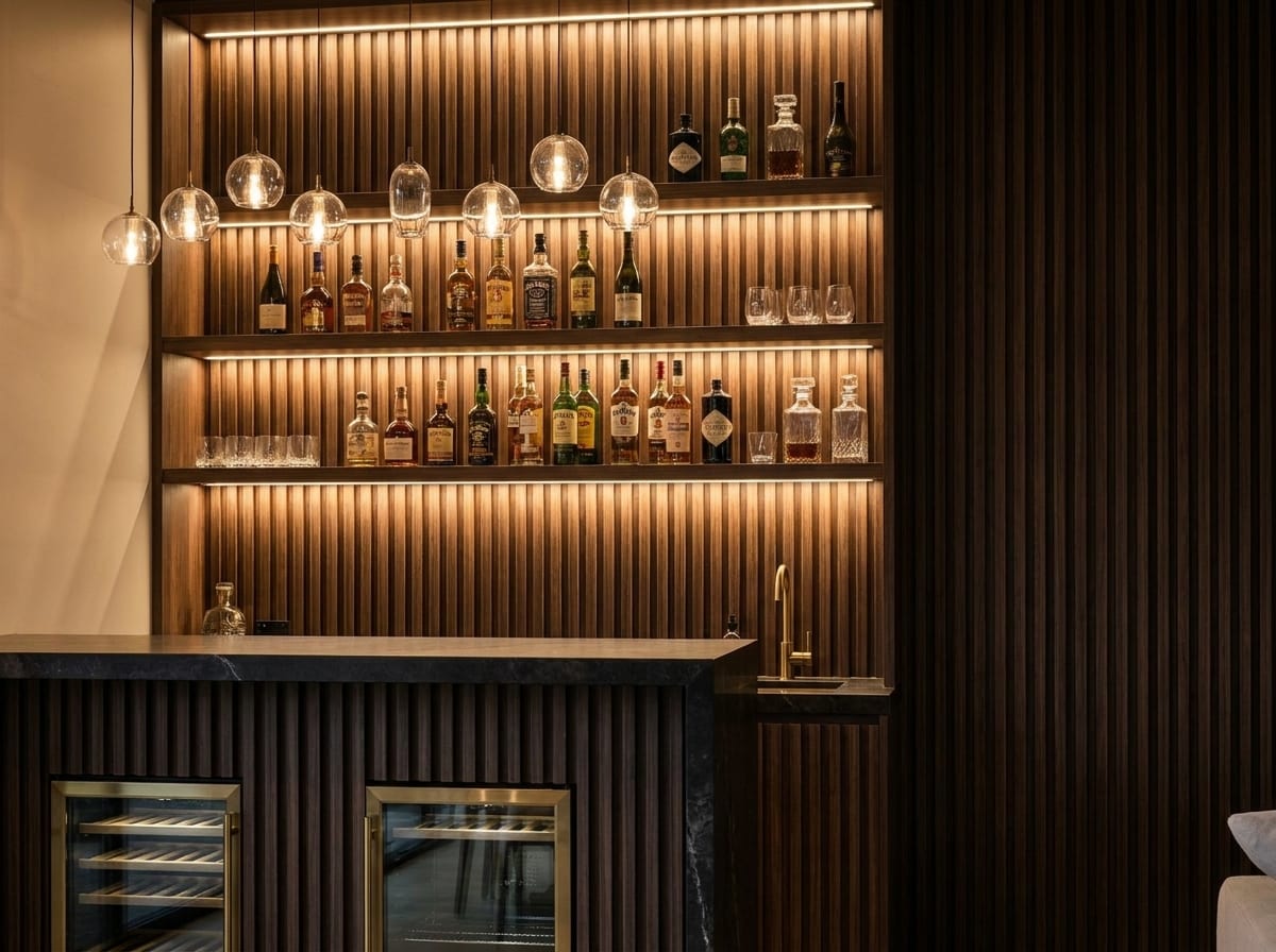 Built-in bar — Gold specification