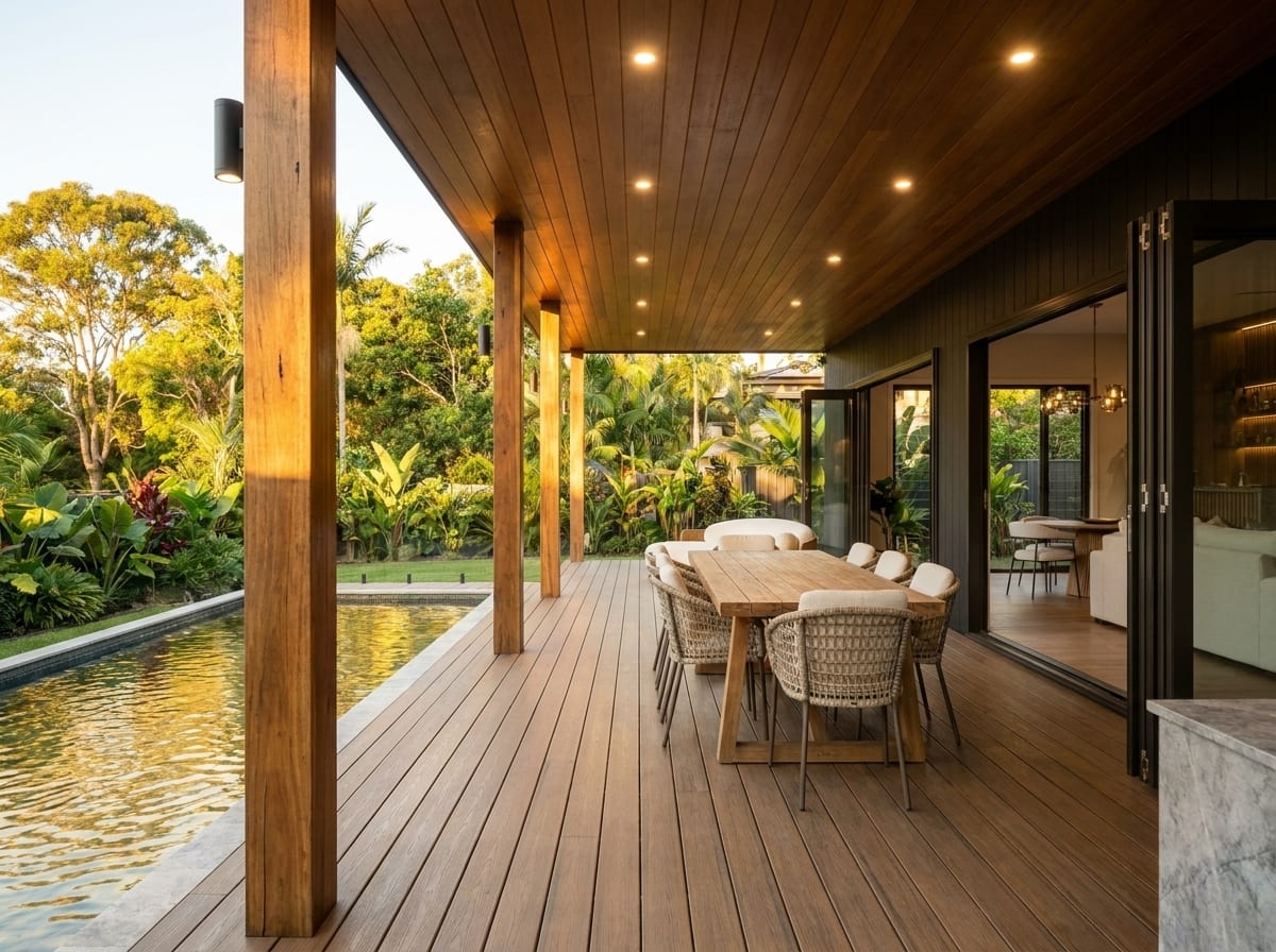 Covered deck