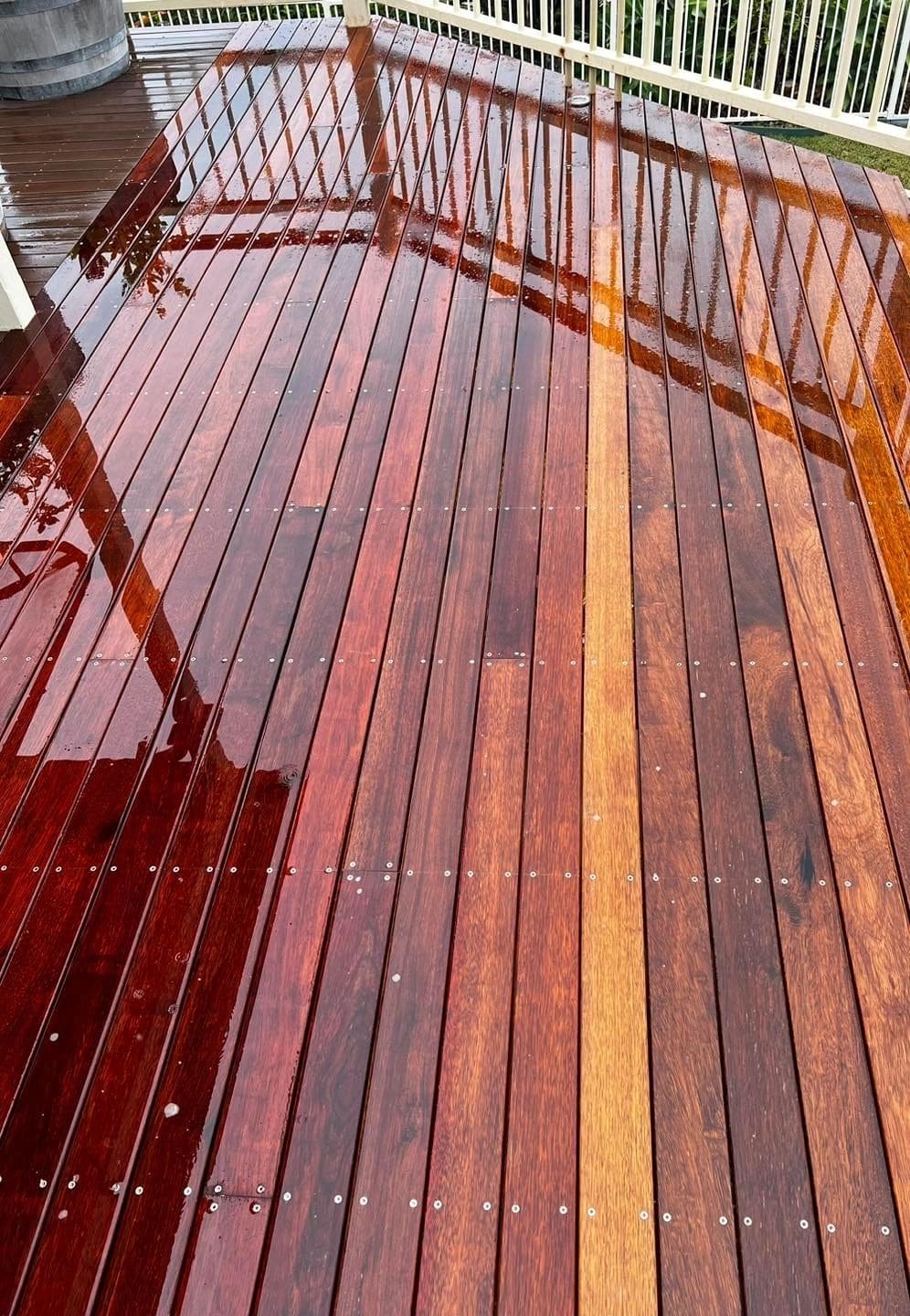 Deck rebuilt after premature structural failure