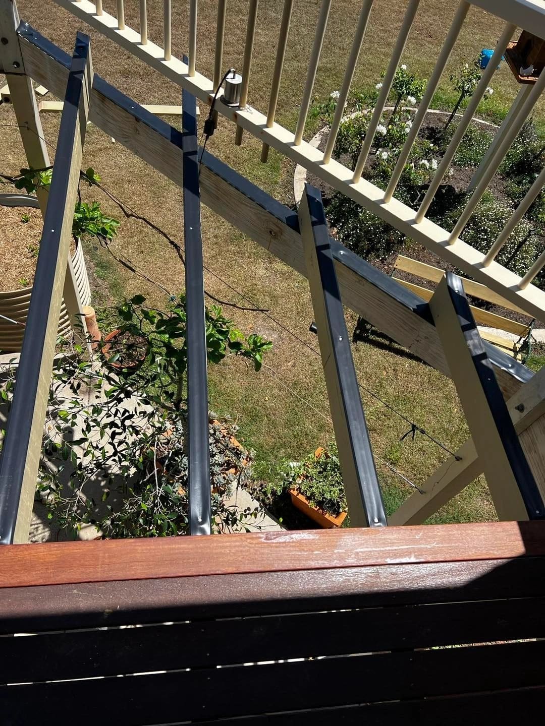 Deck rebuilt after premature structural failure — photograph 3