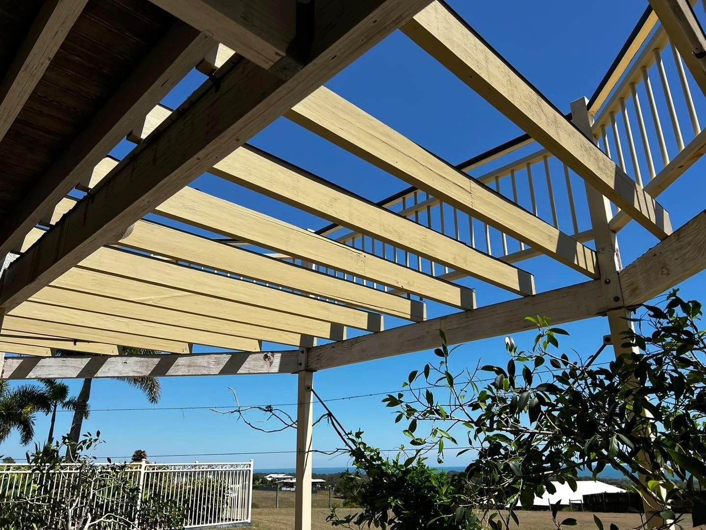 Deck rebuilt after premature structural failure — photograph 2